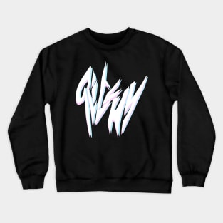 Glitchy Crewneck Sweatshirt